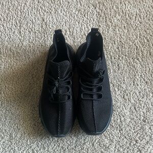 Black Mesh Men's Sneakers
